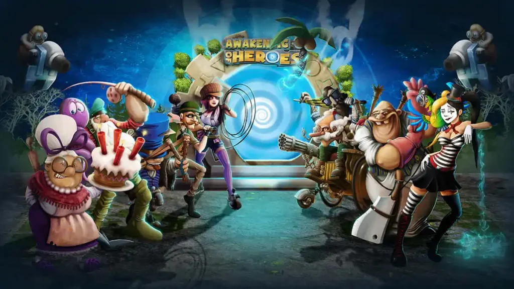 Awakening of Heroes adalah MOBA dengan tema kasual yang penuh humor. Game ini menawarkan hero yang unik dan gameplay yang santai namun tetap kompetitif.