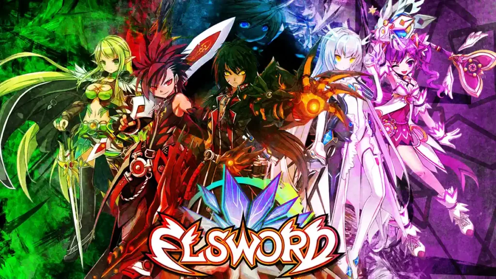 Elsword adalah game side-scrolling RPG dengan elemen pertarungan yang cepat. Game ini menawarkan pengalaman bermain yang mirip dengan Elaim Saga melalui sistem combo dinamis dan grafis bergaya anime.