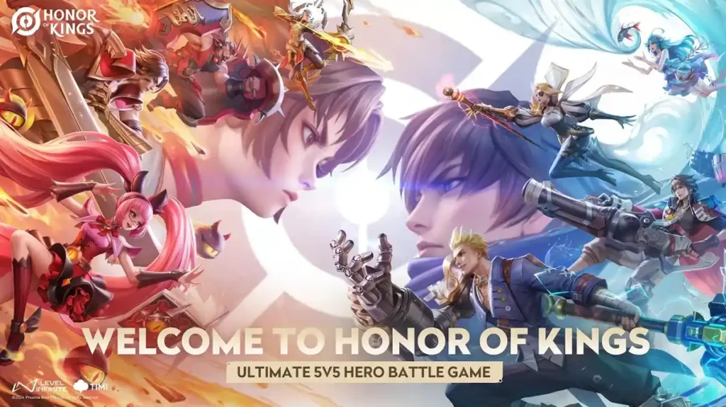 Honor of Kings adalah game MOBA legendaris asal Tiongkok yang telah menginspirasi banyak game MOBA lain, termasuk Arena of Valor.