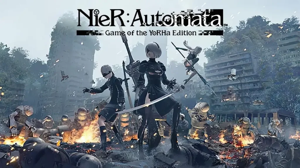 NieR: Automata adalah game RPG aksi dengan cerita yang sangat emosional dan penuh dengan filosofi. Pemain akan mengendalikan android dalam pertempuran melawan robot yang menguasai dunia pasca-apokaliptik.