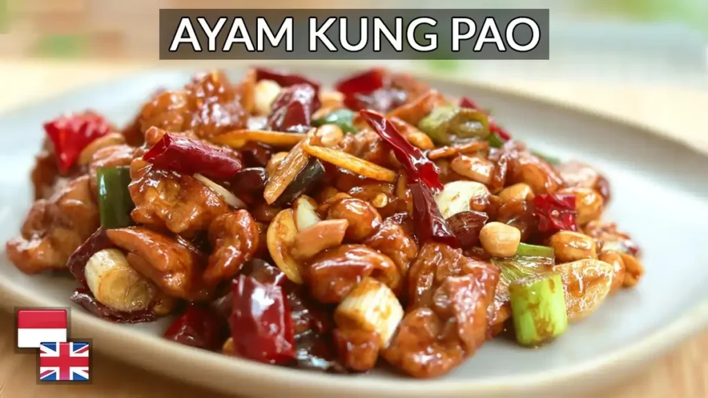 Kung Pao Chicken berasal dari Sichuan dan dikenal dengan kombinasi rasa pedas, manis, dan gurih.