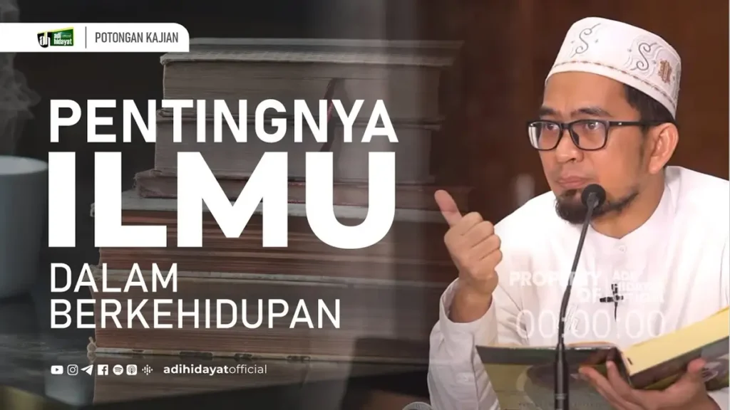 Islam mendorong umatnya untuk terus belajar dan mencari ilmu, karena ilmu adalah kunci untuk memahami ajaran agama dan dunia.