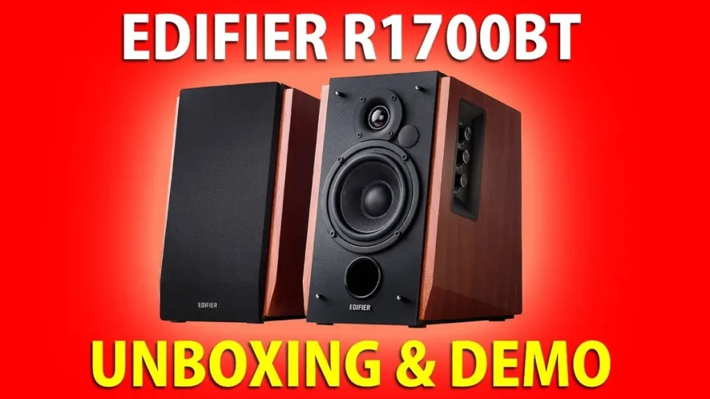 Edifier R1700BT – Elegan dengan Kualitas Audio Tinggi Pilihan sempurna untuk pecinta musik yang menginginkan kualitas suara detail dan desain elegan.