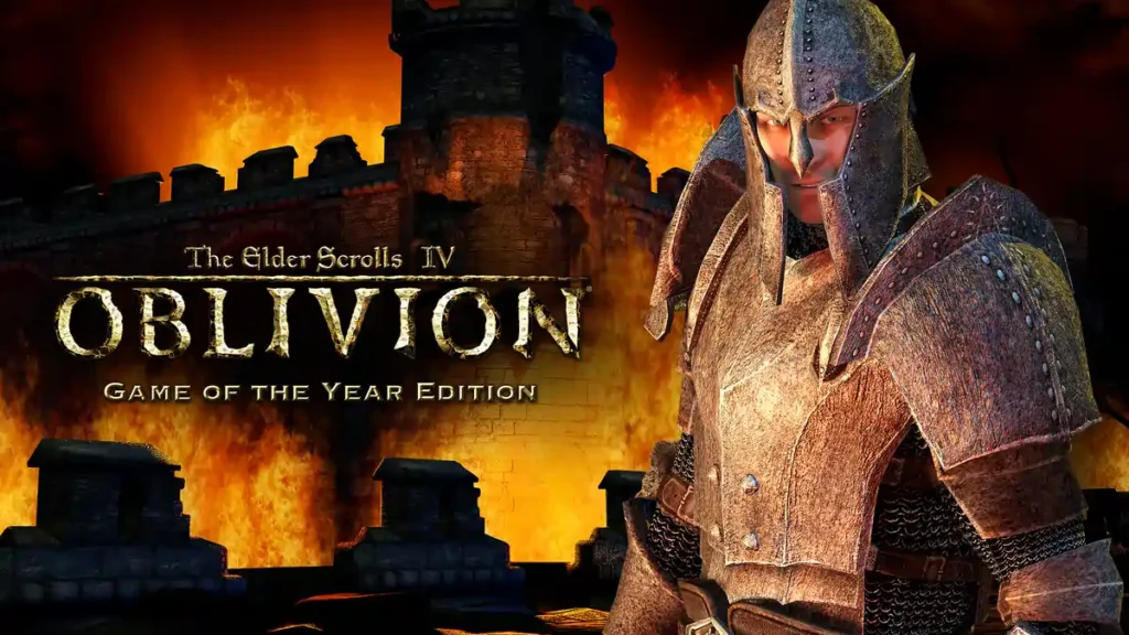 Oblivion adalah RPG klasik dari seri Elder Scrolls yang dikenal dengan dunia terbuka yang luas dan kebebasan bermain yang luar biasa. Pemain bisa berperan sebagai pahlawan yang terlibat dalam konflik besar antara kerajaan dan kekuatan gelap yang ingin menghancurkan dunia.